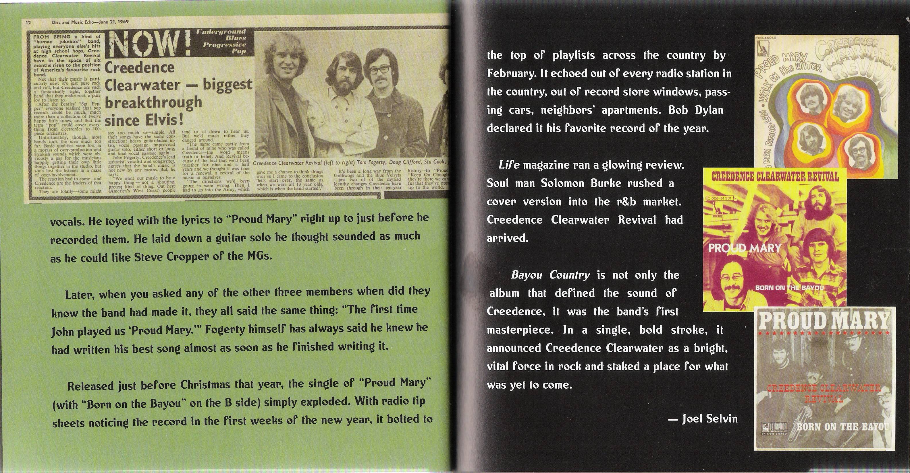 Creedence Clearwater Revival 40th Anniversary Box : Booklet 17